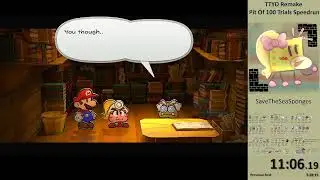 The Thousand Year Door Remake Pit Of 100 Trials Speedrun 4:19:04 PB2