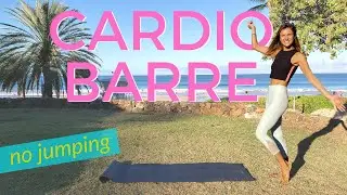 Cardio BARRE Workout | No Jumping| Full Body Toning
