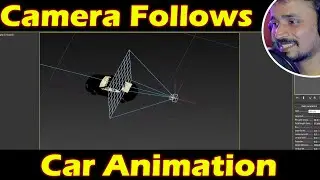 Camera Follows Car Animation 😍🤗| kaboomtechx