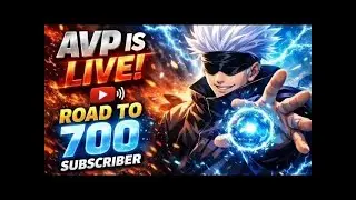 🎮 LIVE BGMI | High-Speed Rush & Clutch Moments | AVP IS LIVE #AVPISLIVE #BGMI #BGMILive #LiveGaming