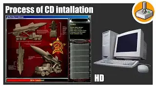 Red Alert 2 Classic CD Installation Process ( 紅色警戒 2 經典光碟安裝過程 ) | PC