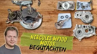 Hercules MF100 Motor Zerlegen & Begutachten #2 | Restauration & Technik