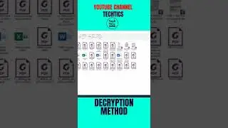How to DECRYPT files from any Ransomware. @techtics #shorts #ransomware #decryption