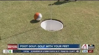 Foot golf: golf with your feet