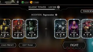 klassic tower fatal 169  easy win strategy | klassic scorpion destroy this fool's | mk mobile