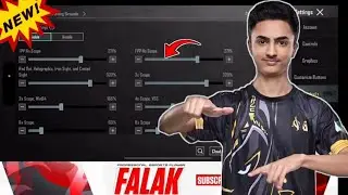 iC Falak New Sensitivity Settings Explained | Best One-Tap & Scope Control