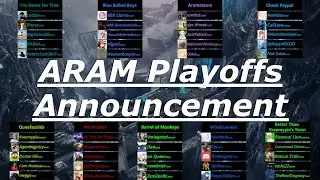 ARAM Tournament Kingdom Playoffs Announcement