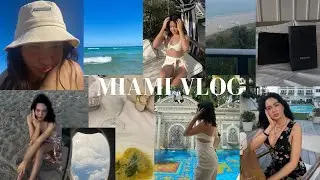 MIAMI VLOG | Lunch at Versace Mansion, Shopping, beach day, and more!