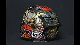Arai RX 7X FIM Racing #1 - Samurai Custom - NINO Team