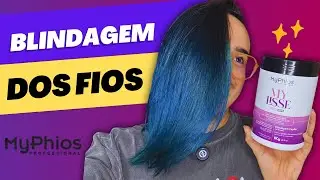 ADEUS CABELOS POROSOS E SEM VIDA - BLINDAGEM DOS FIOS MYLISSE / MYPHIOS