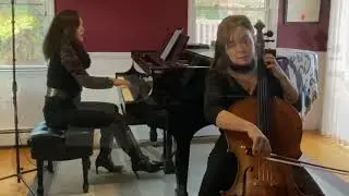 Blackbird - The Beatles (Piano Cello Cover) - Duo Amie (Julie Reimann, Cello, Ellyses Kuan, Piano)