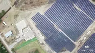 Bladenboro 2 Solar Project Drone