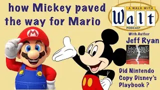 Nintendo Copied Disney's Mickey Mouse Playbook with Mario !