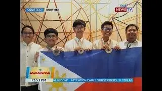 BT: 3 Pinoy, wagi sa International Physics Olympiad na ginanap sa Portugal