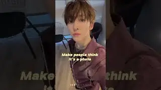 Make people think it's a photo trend with donghyeon