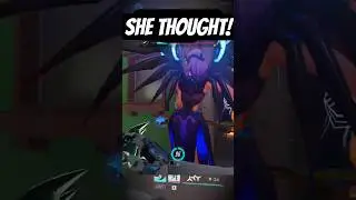 Mercy, a slippery one!😅 #overwatch2 #overwatch #genji