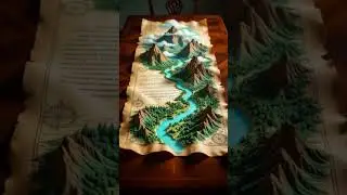 AI Just Created the Most Beautiful Fantasy Map Ever
