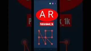 AR Beautiful pattern lock viral short video|RA New year screen lock viral video#ar#pattern#lock
