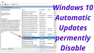 How do I stop windows automatic updates