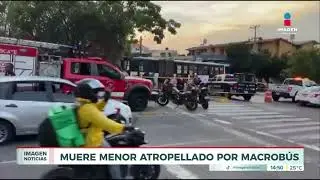 Adolescente en moto fallece atropellado por unidad de Mi Macro | Noticias GDL con Carolina Mart&iacute;nez