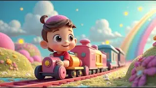 Magic Alphabet Train &ndash; A to Z Adventure! | Fun ABC Song for Kids | Colorful Learning Rhyme