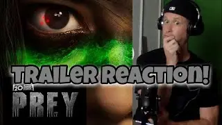 PREY TRAILER REACTION! (Predator prequel) Hulu.