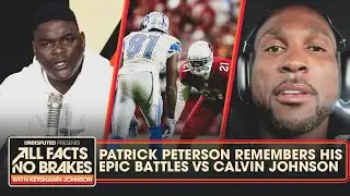 Patrick Peterson needed &lsquo;Hopes & Prayers&rsquo; vs. Lions legend Calvin Johnson | All Facts No Brakes