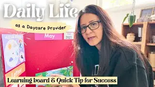 Daycare Provider: Circle Time Learning Board #daycare