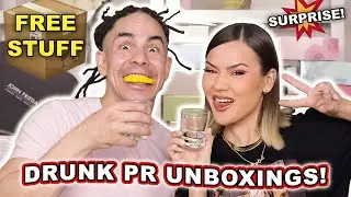 UNBOXING PR PACKAGES *DRUNK* - FREE STUFF BEAUTY INFLUENCERS GET | Maryam Maquillage