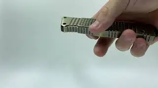 RCT-2 Raven Tactical OTF Knife (Brass)