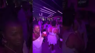 All White birthday party Darren Biggz.