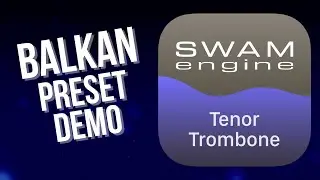 SWAM Tenor Trombone for iPad - Balkan Preset demo