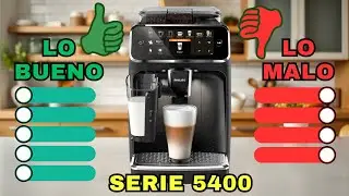 ✅ PROS y CONTRAS ❌ Cafetera Superautom&aacute;tica Philips Serie 5400 Lattego | Opini&oacute;n