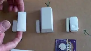 Concord 4 or Simon Alarm Door / Window Sensor Battery Replacement