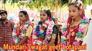 Mundari song/Roselina wed s Jaymasi/Lotapani Swagat geet##songviralvideos