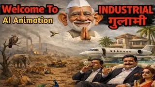 Welcome To Industrial गुलामी | AI Animation | Save Aravalli |Environmental Crisis Explained हिन्दी 