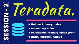 Учебное пособие Teradata для начинающих | Полное обучение Teradata | Вопросы и ответы для собесед...