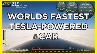 ELECTRALINER 238 MPH RUN! Bonneville 2020