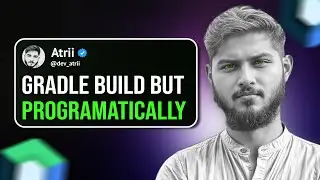 how NO CODE app Builders build apps with Gradle (PROGRAMATICALLY)! 🤫