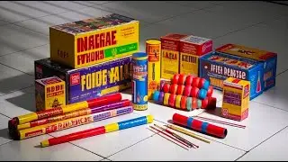 Nyumet Mercon ROMAN CANDLE Gede-Gedean! Seru Banget! Dan Review Berbagai Mercon Lainnya