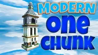 Minecraft: Castle Tower in ONE CHUNK! [Tutorial]