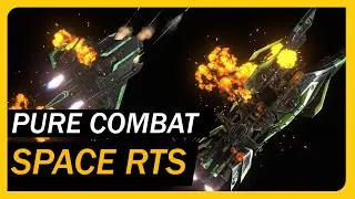 🚀 HIRED STARS Gameplay: The Ultimate Space Sim RTS Action Montage!