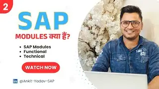 Types of SAP Modules Explained in Hindi | Beginner Friendly Guide | Functional & Technical Modules