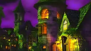 this is what it feels like to wander through a dark fantasy town.