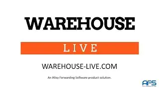 Introduction to Warehouse Live, A Trade Show Management Solution | Alloy Forwarding Software