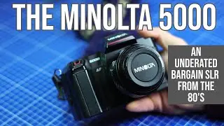 The Minolta 5000 - perfect to start flim photography !