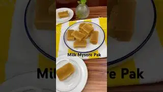 Milk Mysore pak😋