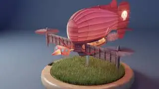 Miniature Castle in the Sky Music Box