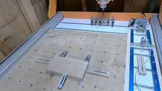 Two sided machining multiple pawns - Stepcraft M.1000 + ATC (Auto Tool Changer)