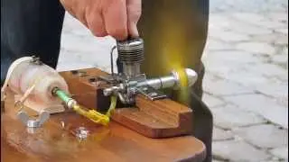 E.D. Mk IV Hunter 3.46 cc   Bench Run